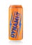 LONDON,UK - JANUARY 16, 2022: Large Dynamit Energy drink with fast effect on white background