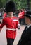 London, UK-July 06, soldier of royal guard, July 06.2015 in London