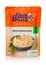 LONDON, UK - MARCH 01, 2019: Uncle Ben`s Microwave Special Wholegrain Rice packet on white background