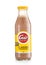 LONDON,UK - MARCH 05,2022: Cocio original chocolate drink in glass bottle on white background