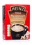 LONDON, UK - NOVEMBER 08, 2019: Pack of Heinz cream of Mushroom cup soup on white