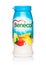 LONDON, UK - OCTOBER 20, 2018: Plastick bottle of Benecol lower cholesterol yogurt drink with multifruit on white background. prod