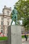 London, UK - October 7, 2019: Jan Christian Smuts Statue