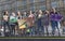 London / UK - September 20th 2019 - Group of female climate strike protesters demonstrating against climate change