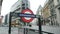 London underground entrance sign