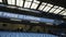 London, United Kindom - February 2, 2020: Close-up of the Chelsea FC Stamford Bridge Stadium tribunes in London, England