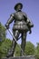 LONDON, UNITED KINGDOM - May 22, 2010: A statue of Sir Walter Raleigh