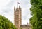 London - Victoria Tower, Palace of Westminster.
