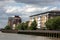 London, warehouse converted into apartments on the Thames in Lon