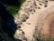 Lone bathed on beach at Narrabeen