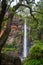 Lone Creek Falls, dramatic waterfalls in forested area in the Blyde River Canyon, Panorama Route near Sabie,South Africa