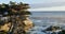 Lone Cypress View Point Sunset Waves Crashing 17 miles Drive in Monterey California