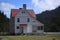 Lone house by the sea near Florence Oregon