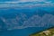 Lone Para Glider drifting over Lake Garda