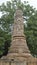 Lone standing pillars in Modhera Sun Temple