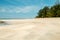 Lone Stretch of Beach at low Tide