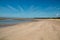 Lone Stretch of Beach at low Tide