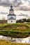 Lonely abandoned old church in Suzdal, Russia