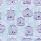 Lonely Bird Seamless Pattern_eps