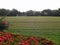 Lonely football field in holiday,Hadyai , Songkhla ,Thailand