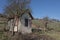 Lonely hut in vineyard