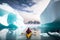 lonely journey to island of ice winter kayaking in antarctica