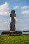 Lonely moai, Ahu Tahai, Easter Island, Chile