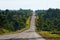 Lonely Road in Argentina