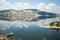 Lonely Rowboat at the Edge of Nallihan Lake in Turkey