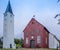 Lonely rustic cathedral in Holar Iceland - 2