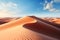 Lonely sand dunes bear witness to the consequences of global warming