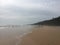 A lonely stretch of beach at Kunoor