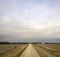 Lonely stretch of U.S. Rte. 50 in Illinois, on a cold winter day