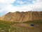 Lonely tent in Hesarchal plain of mount Alamkuh , Iran