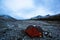 A Lonely Tent on a Snowy, Desolate Plain