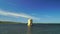 Lonely windmill in the water, Maremma