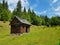 Lonely wooden house