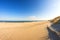 Lonesome, unaffected beach of the Baltic Sea