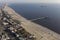 Long Beach Belmont Pier California Coast Aerial