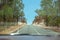 Long Bitumen Road In Australia