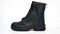 Long black boots for style, for foot protection and for military boots