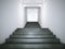 Long black stairway. 3d rendering