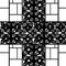 Long brick combined black and white pattern