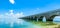 Long Bridge at Florida Key\'s - Historic Overseas Highway And 7 Mile Bridge to get to Key West, Florida, USA