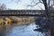 The long bridge of the utah river