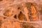 Long Canyon Red Rock Niches within Alcoves in