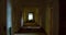 Long corridor in a paranormal house.