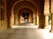 Long corridor at Stanford