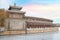 The Long Corrridor is a part of architecture complex of Yongan temple at Beihai Park, Beijing, China