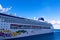 Long Cruise Ship in Nassau
